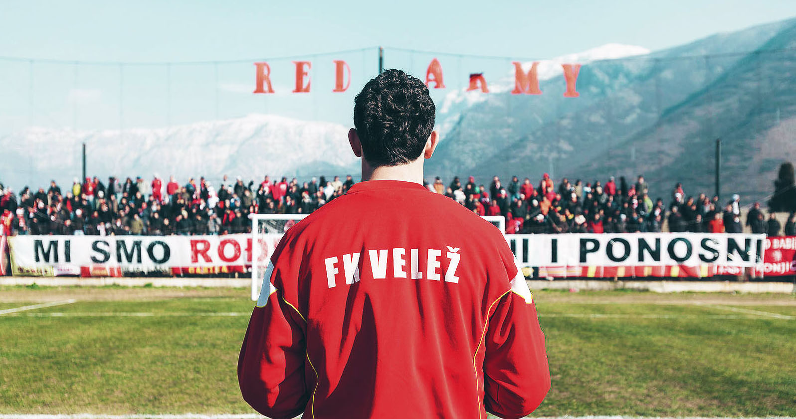 Velez Mostar playing the derby against Zrinjski (@These Football Times)