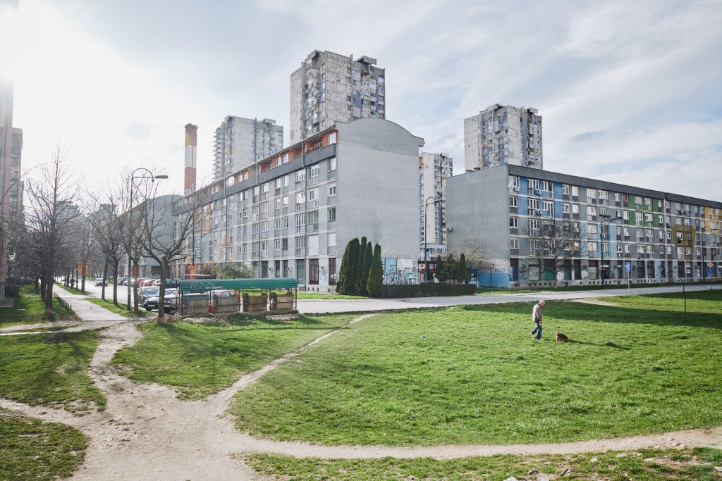 Grbavica district Sarajevo