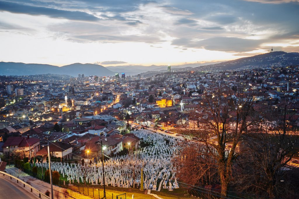 Yellow Bastion View Sarajevo