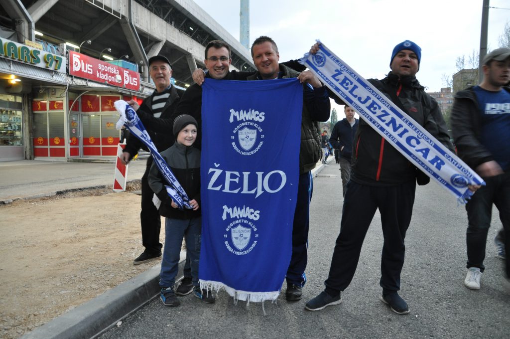 Zeljo at Grbavica Stadium