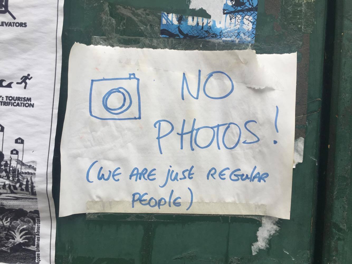 Overtourism in Lisbon: No photos, we are just regular people.