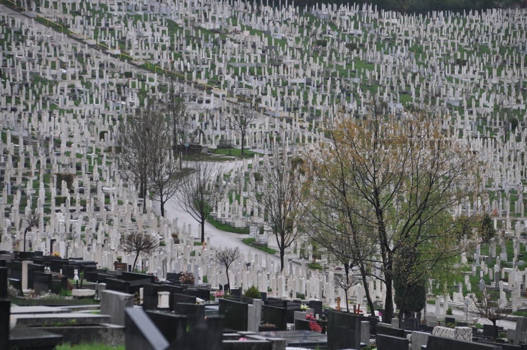 Bare Cemetery in Sarajevo